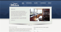 Desktop Screenshot of jhbconstruction.com